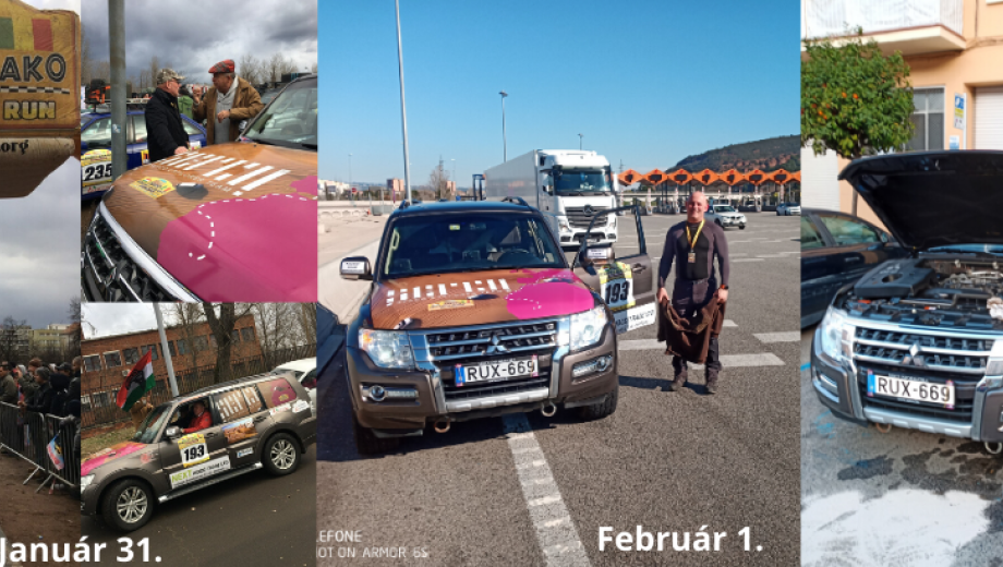 Szuper maratoni etap, elromlott autó, töretlen lendület – hamarosan túljut Európán a SERCO csapata