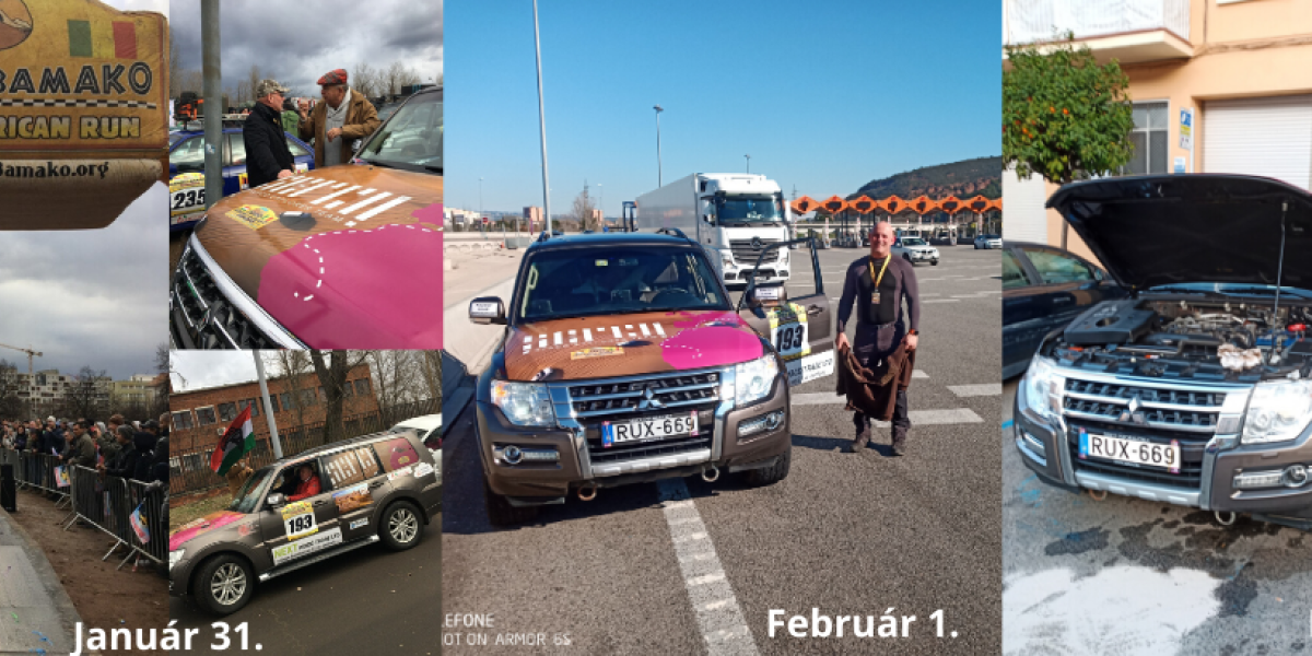 Szuper maratoni etap, elromlott autó, töretlen lendület – hamarosan túljut Európán a SERCO csapata